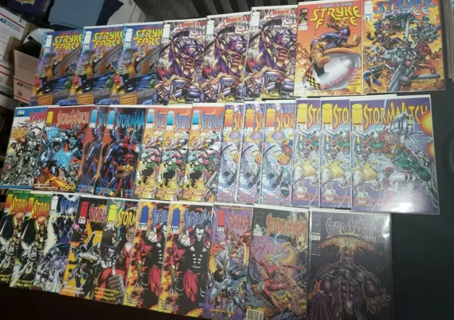 Lot of 66 Image Comics W/ Wetworks, Wildstar, Union, Stormwatch. Great Condition