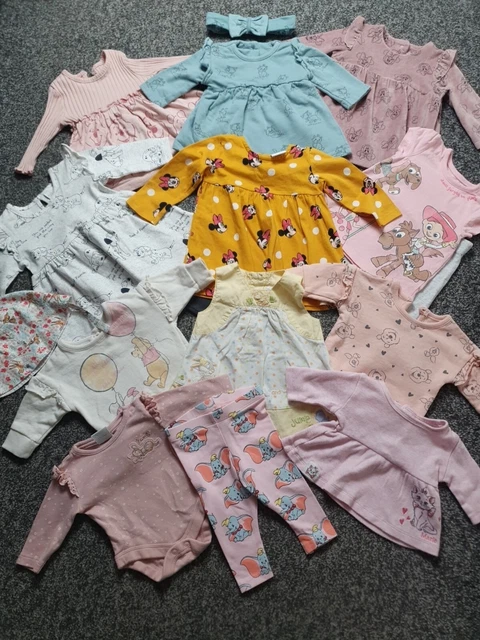 Pacchetto Disney bambina neonata e 0-3 mesi