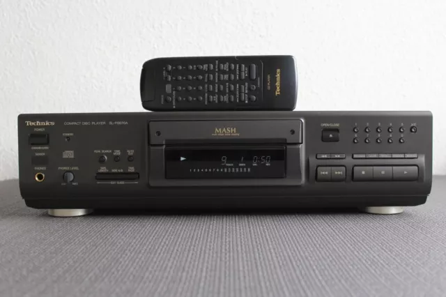 Technics SL-PS670A - CD-Player der Spitzenklasse mit Fernbedienung - Klassiker!