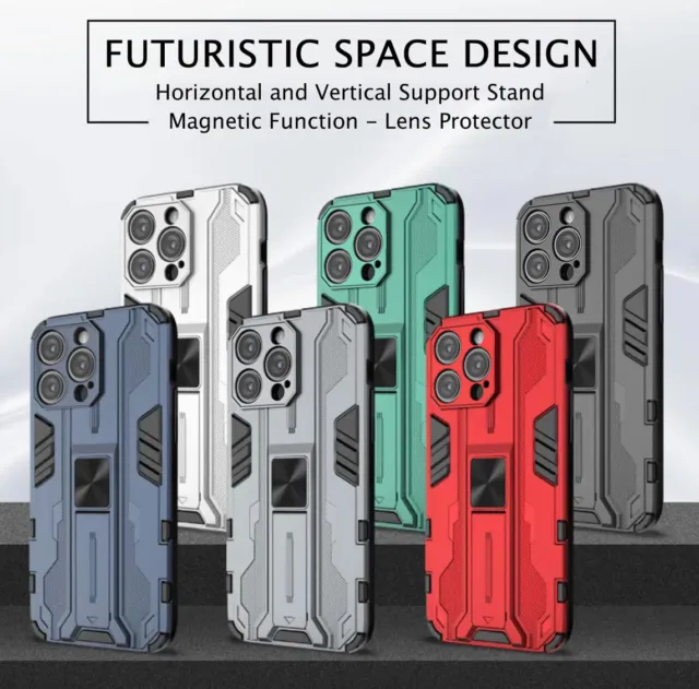 Case For Apple iPhone 12, 13, 14 Plus Pro Max Shockproof Magnetic Phone Cover