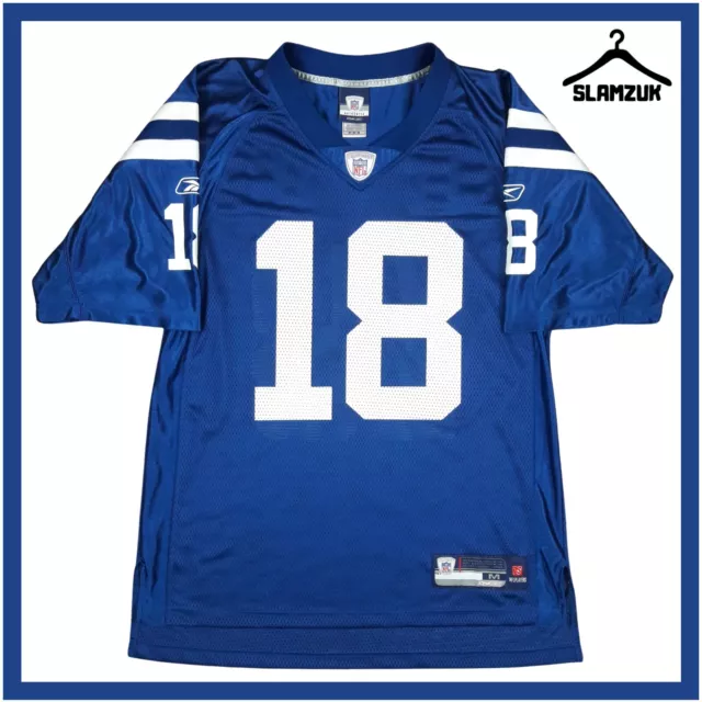 Indianapolis Colts American Football Trikot Reebok Medium NFL Manning Shirt DP5 2