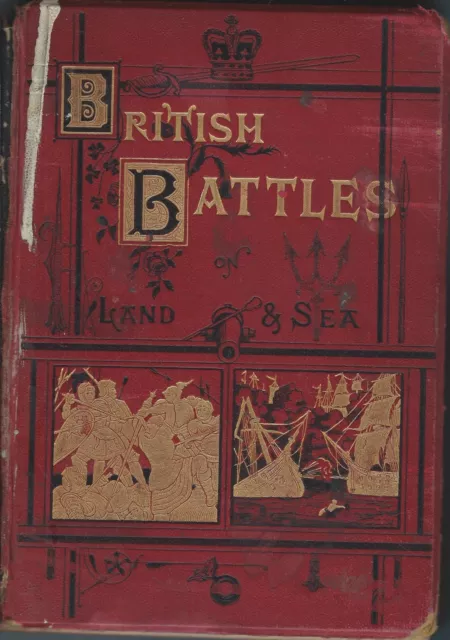 Recent british battles land & sea by james grant great art cassell & co 1800's