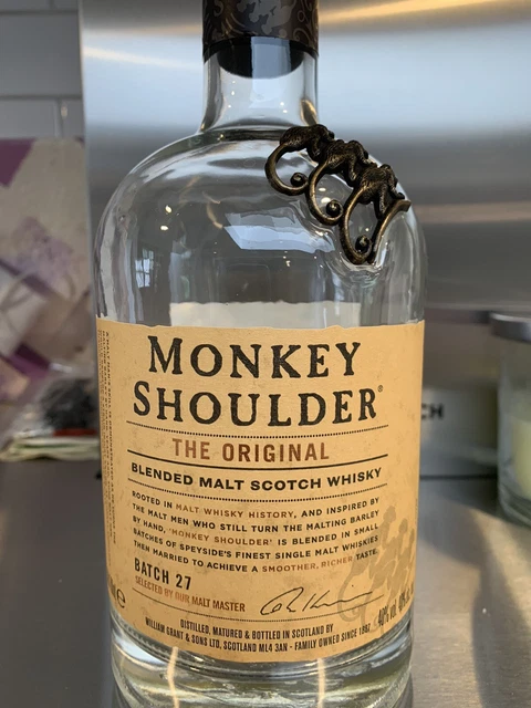 Empty Bottle Monkey Shoulder  Whisky 70cl