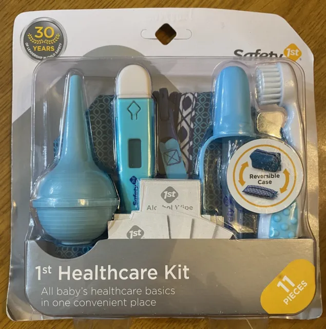 Safety 1st First 11-Piece Baby Healthcare Kit Turqouise New & Sealed Package