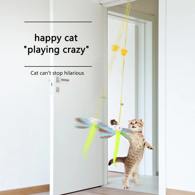 Pet Cat Toy Door Hanging Automatic Funny Kitten Play Teaser Interactive Toys