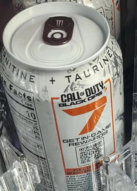 BLACK OPS 7 MONSTER ENERGY TAB CODE COLLECTABLE x1 £1.36 - PicClick UK