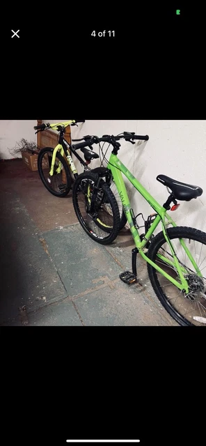 HALFORDS APOLLO GRADIENT Mountain Bike in bright green 14