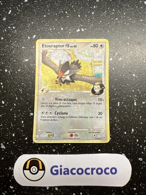 Carte Pokémon Ouisticram Platine - Vainqueurs Suprêmes 97/147, Française, Occasion Bon état