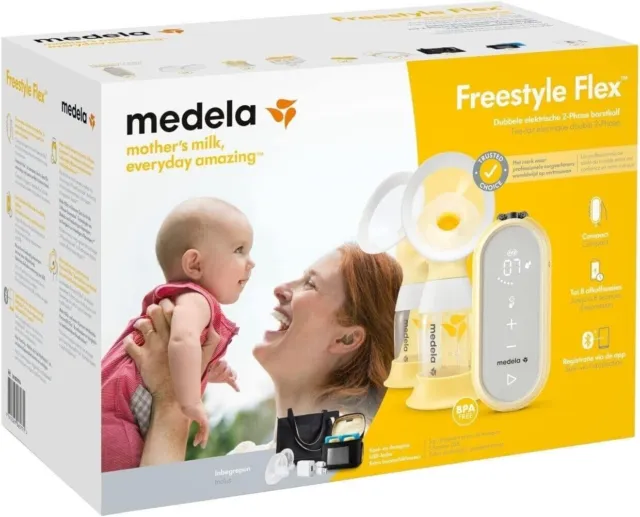 Medela Freestyle Flex Electric Double 2-Phase Breast Pump Brand New Sealed Pack