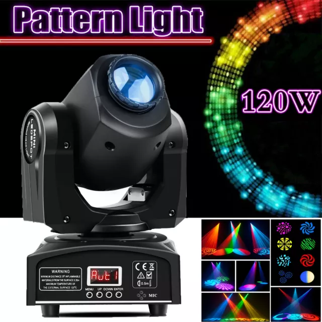 RGBW Party Light Moving Head Stage Lighting DJ DMX LED Beam Bar Disco Show Club