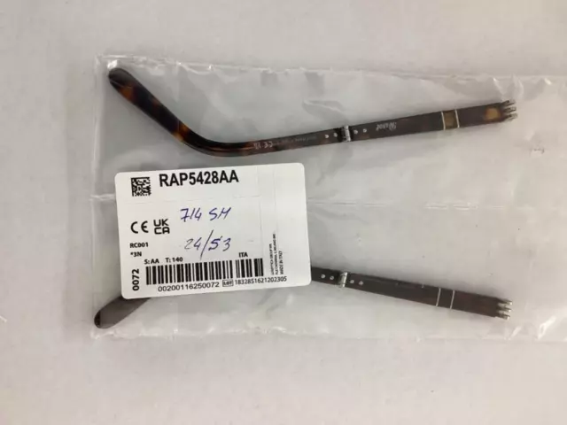 ASTE RICAMBIO PERSOL PO 714 SM COL. 24/S3 STEVE MCQUEEN L. 140 mm ORIGINAL ARMS