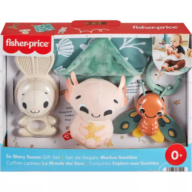 Fisher-price - So Many Senses Gift Set 4 Baby Sensory Toys from Tates Toyworld