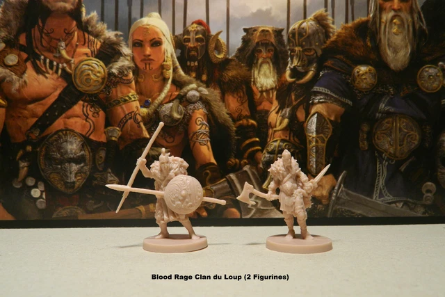 Guerrier Spasme 2 - Clan Des Sessairs - Figurine Rackham, Neuve