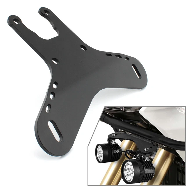 Staffa Estensione Cavalletto Laterale Per Yamaha Tenere 700 / T700 – Alluminio Nero, Antiscivolo, Compatibile 2019-2025