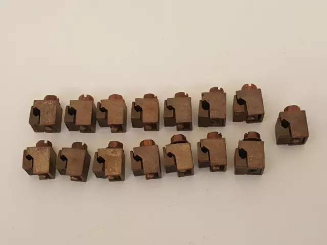 Bronze vice connector copper CCI 5006 ground clamp lot of 15