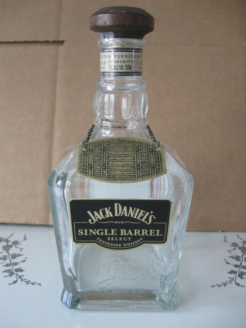 JACK DANIELS SIGNATURE Single Barrel Empty Bottle RARE 750ml 09-14-14 ...