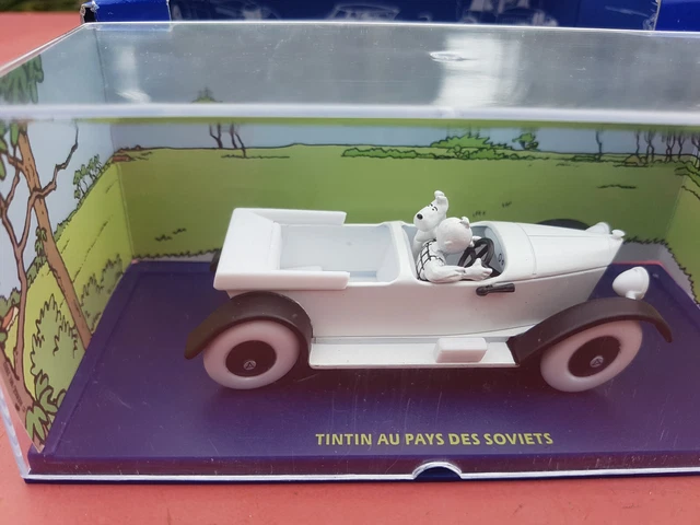 Tintin - Editions Atlas - N° 50 La Mercedes Torpedo Tintin Au Pays Des Soviets Neuve En Boite A13241