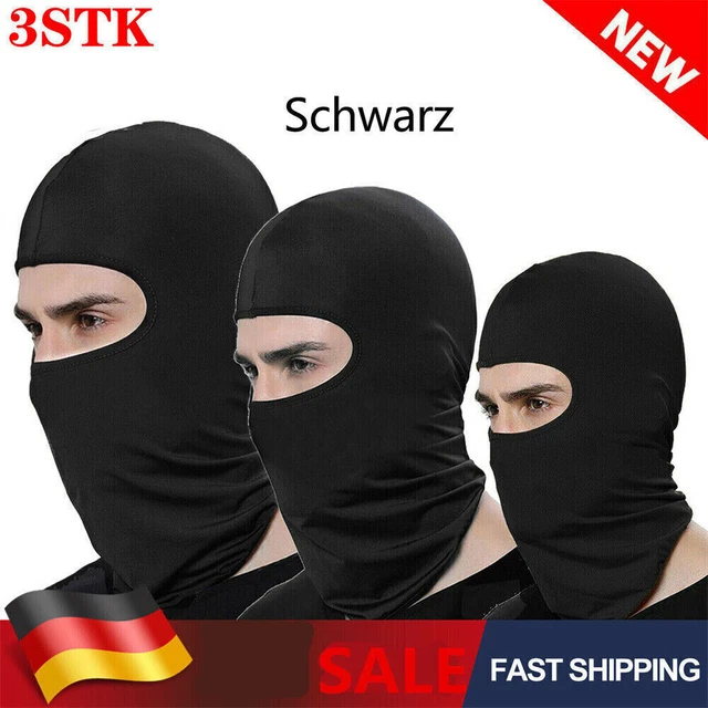 3x Sturmhaube Winter Balaclava Sturmmaske Sturmhaube Motorrad Sturmhaube Fahrrad