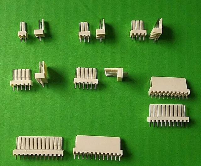 Header 10 way 2.54mm Vertical PCB 0.1" Molex Type Latch 260010PST x 10pcs