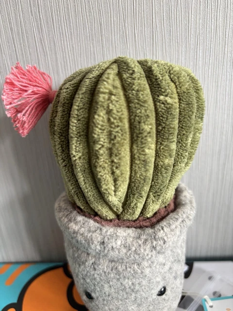 JELLYCAT SILLY BARREL Cactus Plant BNWT Displayed Only New With Paper ...
