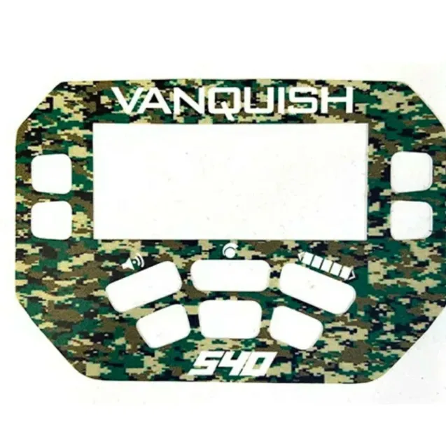 Minelab  540 Vanquish Vinyl Keypad Sticker in Green Camo