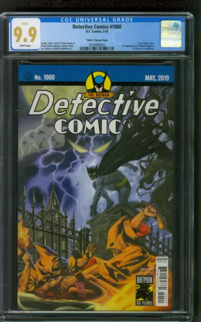 Batman Detective Comics 1000 CGC 9.9 Rude Variant up 9.8 1st Arkham Knight 5/19
