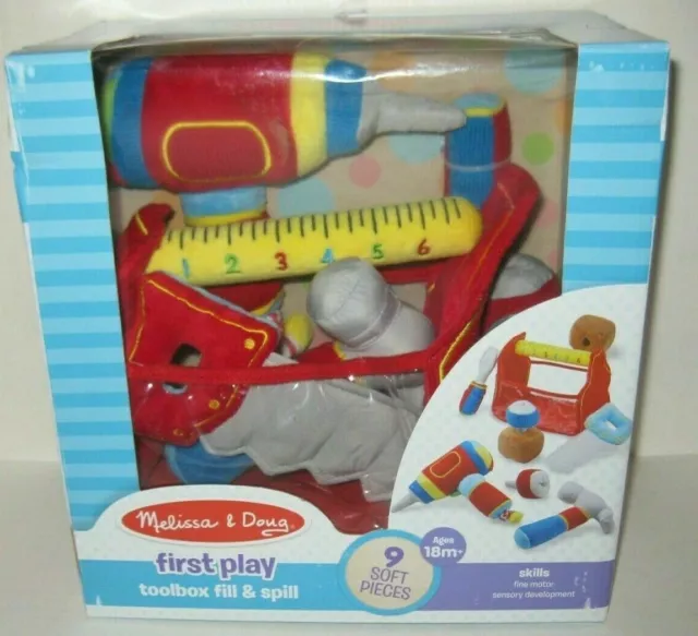 Melissa & Doug-Toolbox Fill and Spill Toddler Toy Ages 18 months+