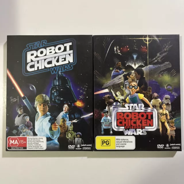 Robot Chicken Star Wars 1 & 2 DVD Region 4