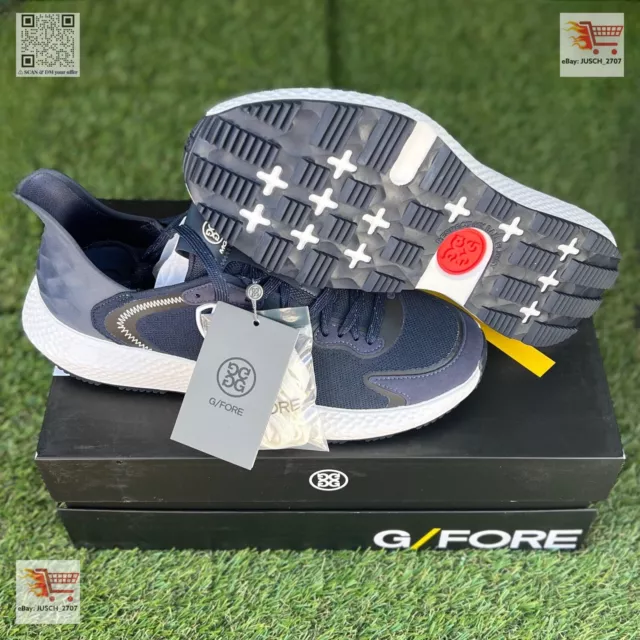 G/Fore GFORE MG4x2 Limited Golf Running Shoe Sneakers ⛳️ 11 ⛳️ Navy Blue White