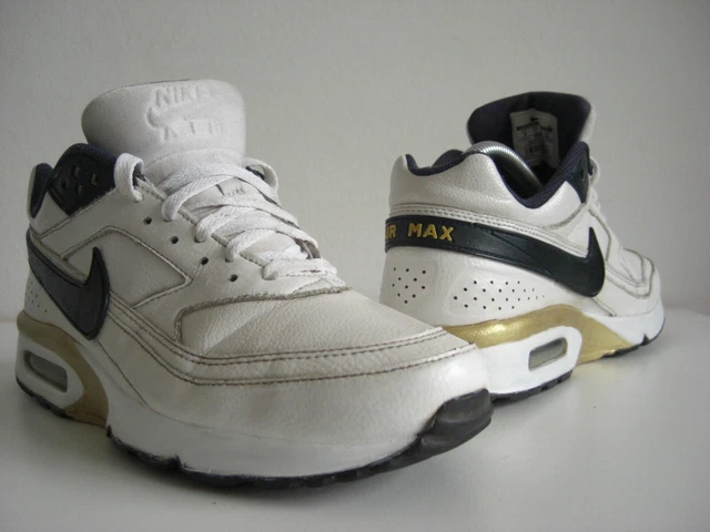 2013 NIKE AIR Max Classic BW blanc or marine 309210 151 US 8 EU 41