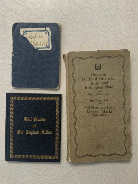 Bradbury's Book of Hallmarks Guide to Marks Origin British Silver & 2 Dealers