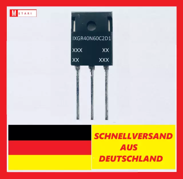 IXGR40N60C2D1 Nicht isoliert IXYS IGBTs  600V 56A 170W TO247 Transistor Neu