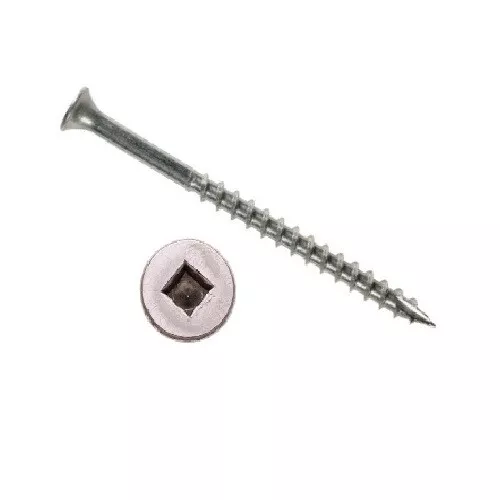 #10 Stainless Steel Deck Screws Bugle Square Drive Wood  x choose length and qty