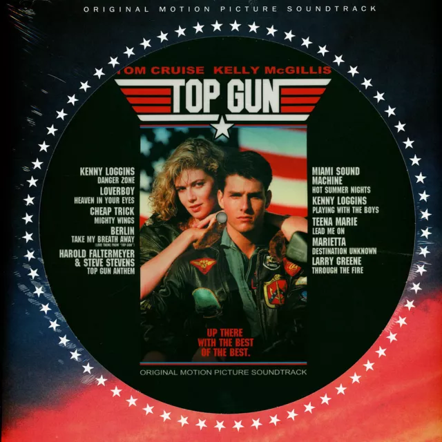 V.A. - OST Top Gun Picture Disc Edition (Vinyl LP - 1986 - EU - Reissue)