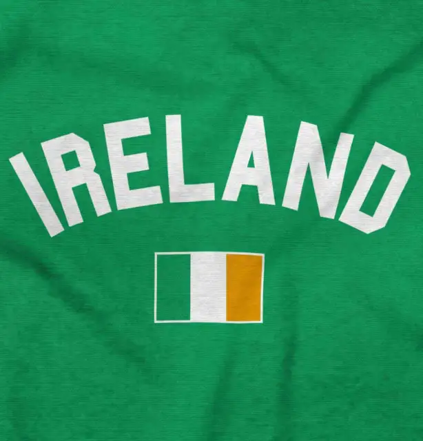 Ireland Country National Irish Soccer Team Adult Long Sleeve Hoodie Sweatshirt 2