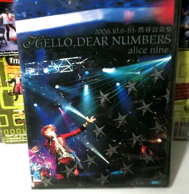 ミュージック alice nine. HELLO, DEAR NUMBERS DVD ミュージック alice nine. HELLO, DEAR NUMBERS DVD alice nine