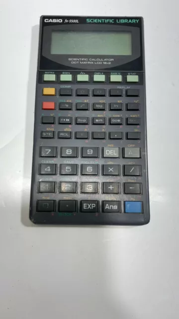 Casio fx 5500L Scientific Library Calculator FX-5500