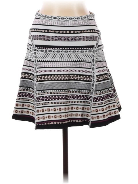 Diane von Furstenberg Women White Casual Skirt P
