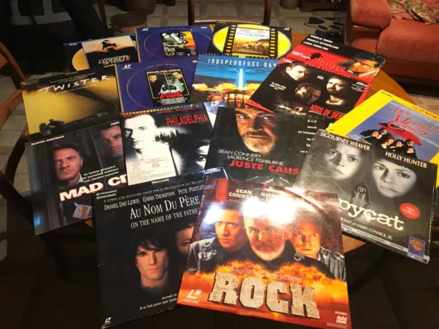 Lot De 9 Laserdiscs au choix , PAL, bon état , livraison offerte !!! 2