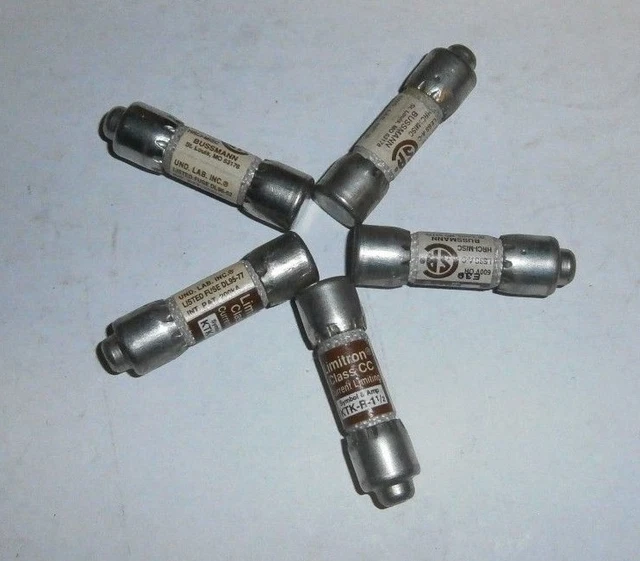 Ktk-R-1-1/2 Fuse Fast Acting 1,5A 600V Bussmann