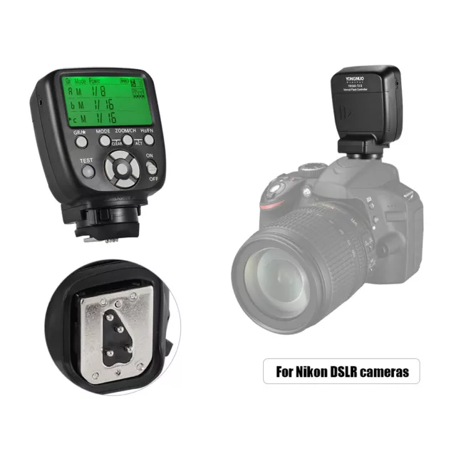 Controlador remoto disparador de flash manual YONGNUO YN560-TX II LCD A3S6 2