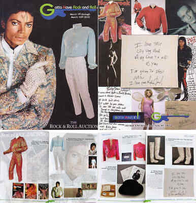 Michael Jackson Catalogue Enchères LEGENDS Julien's Auctions Catalog 2010 NEW 
