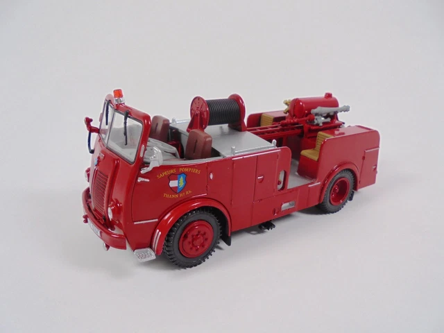 Miniature Camion De Pompiers Berliet GLA 19 PS Des Pompiers De Thann (68) - Échelle 1/43, Neuf, Série Hachette