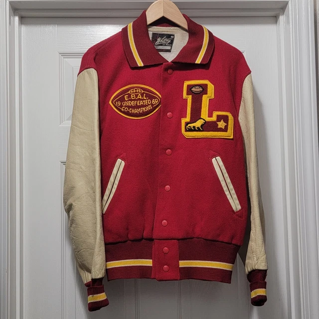 HL WHITING VINTAGE Varsity Letterman Jacket 50
