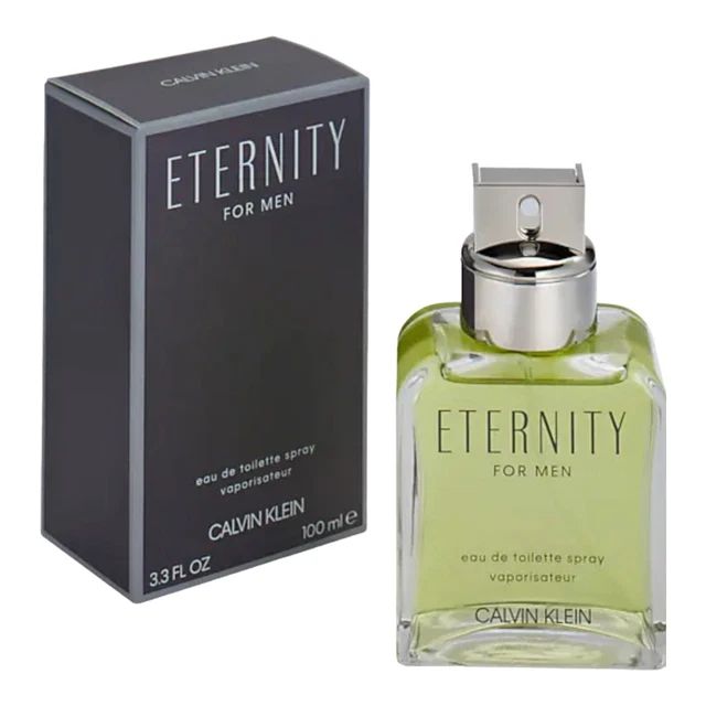 Calvin Klein Eternity para hombre 3,3 oz eau de toilette spray nuevo/sellado