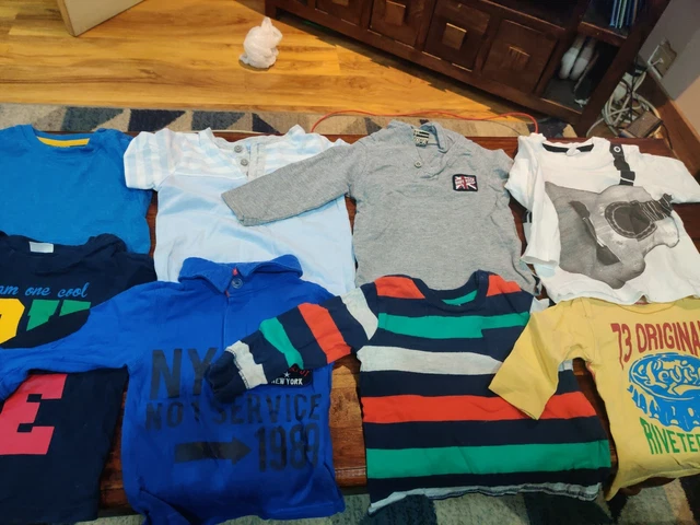 baby clothes bundle 3-6 months tops Short And Long Sleeve #2