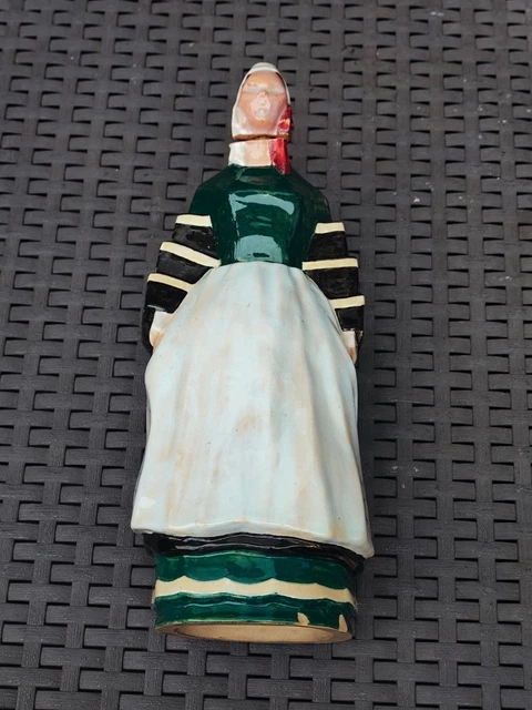 Statue Saint Yves Bretagne – Faïence HR Quimper, 1930, Avocats, Très Bel état