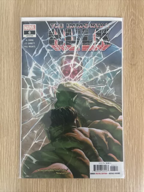 Immortal Hulk #6 (Marvel, August 2018) Alex Ross - 1st Print Key Issue First App
