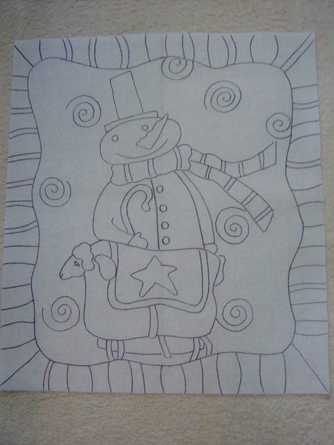 Alfombra primitiva patrón de enganche - amigos esponjosos
