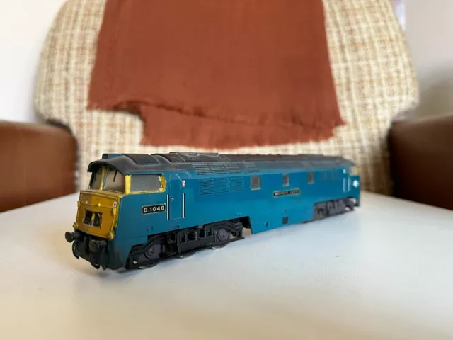 Trix Lilliput Western Lady Class 52 diesel loco D1048 BR Blue OO gauge